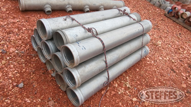 8"x5' aluminum pipe